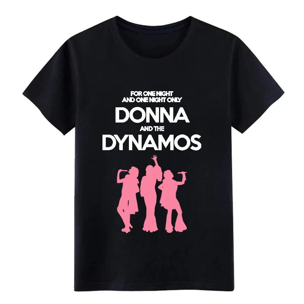 Мужская футболка DONNA AND THE DYNAMOS с круглым вырезом винтажная забавная летняя