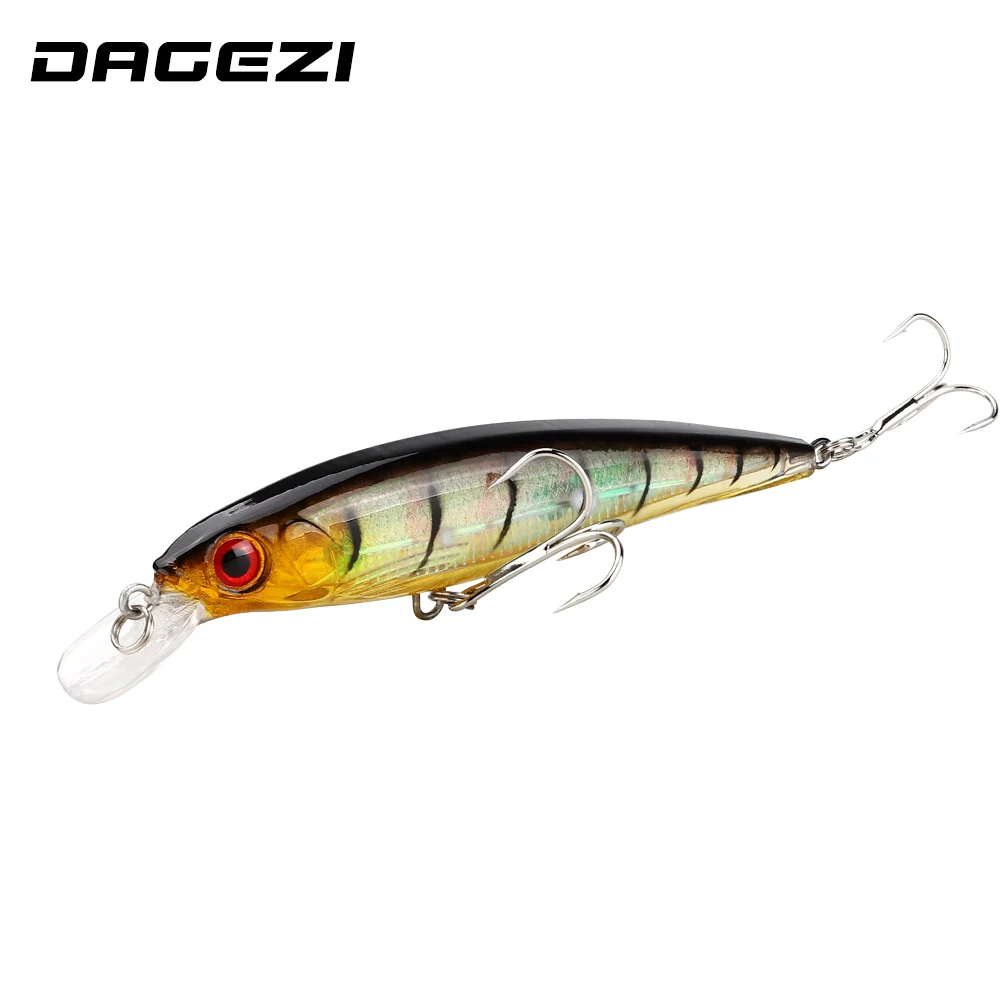 Твердая приманка DAGEZI 1 шт. 11 2 см/13 г в виде гольяна 0 5-1 5 м глубина погружения