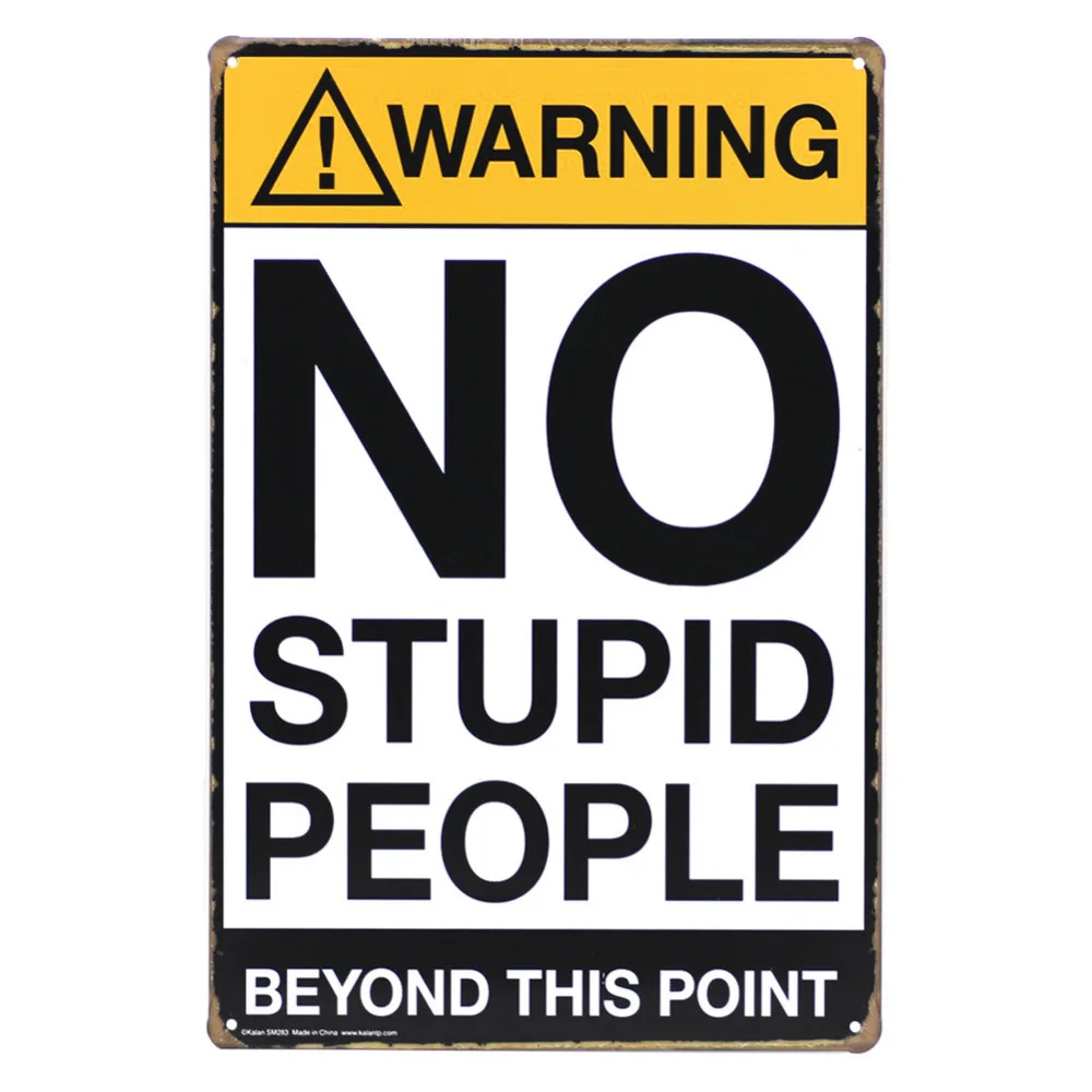 Винтажный жестяной ретро знак металлический остерегайтесь зомби бар паб