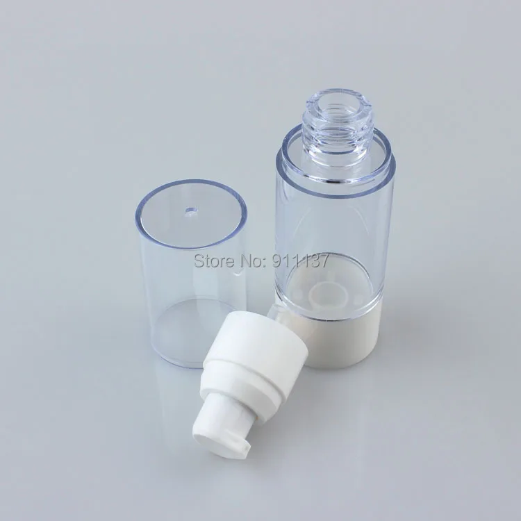 50 шт./лот 30 мл прозрачная пластиковая бутылка с распылителем для косметики