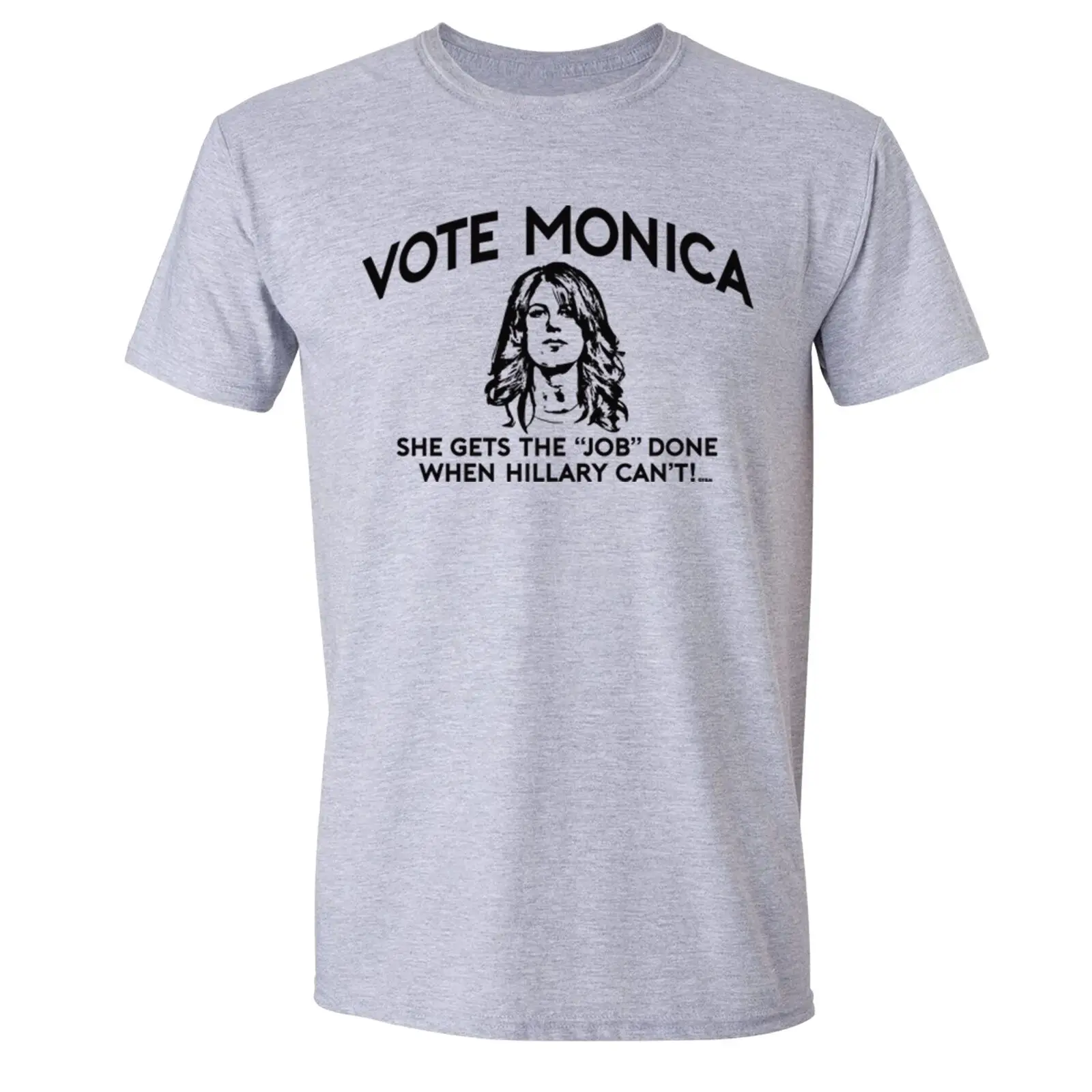 Vote Monica Trump For President 2016 Футболка серая|Мужские футболки| |
