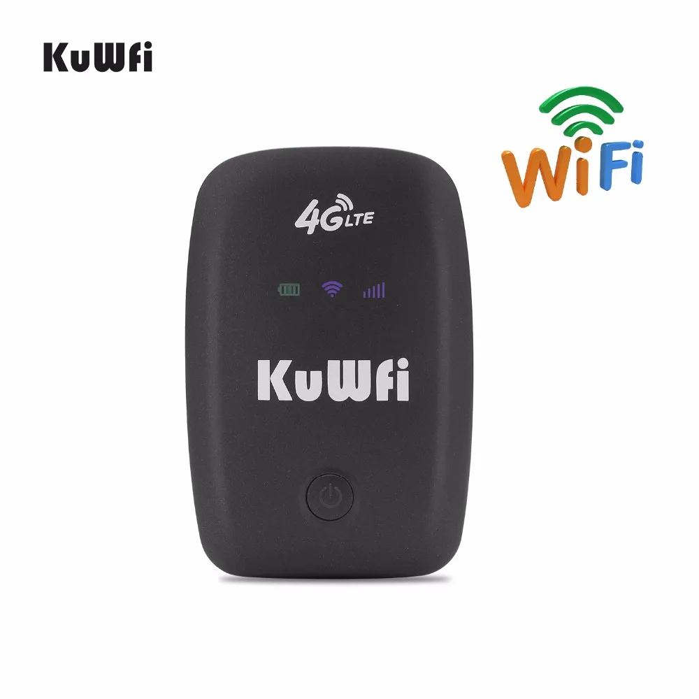 KuWFi разблокированный 3g 4G Wi Fi роутер Точка доступа мобильный Портативный карман