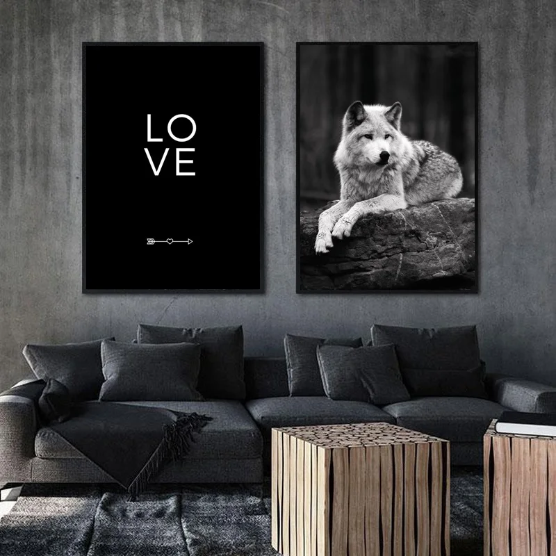 Скандинавский черно-белый постер скандинавский холст настенный художественный