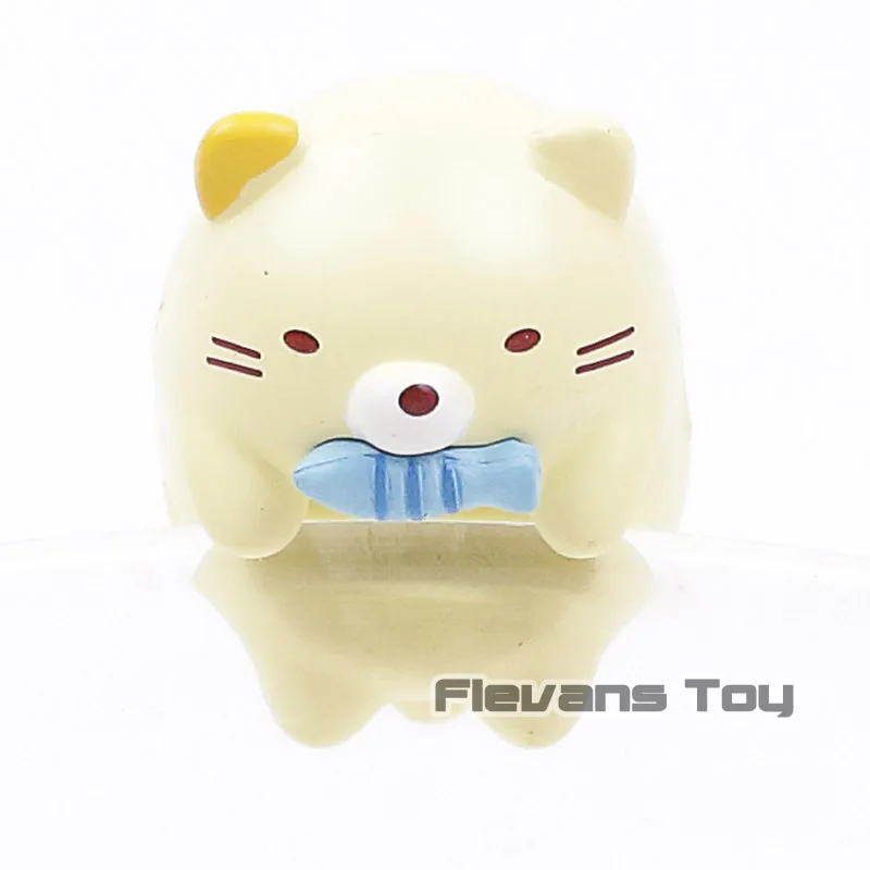 PUTITTO San-X Sumikko Gurashi KITAN Клубная чашка edge серия белый медведь свинина котлет кошка Мини ПВХ Фигурки игрушки куклы 6 шт./компл