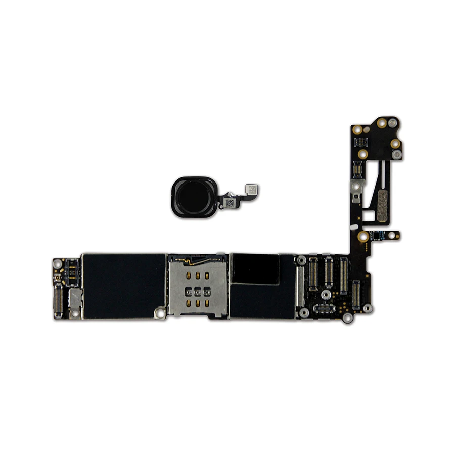 Заводской разблокировки оригинальная материнская плата для iphone 6 4 7 дюймов с Touch ID