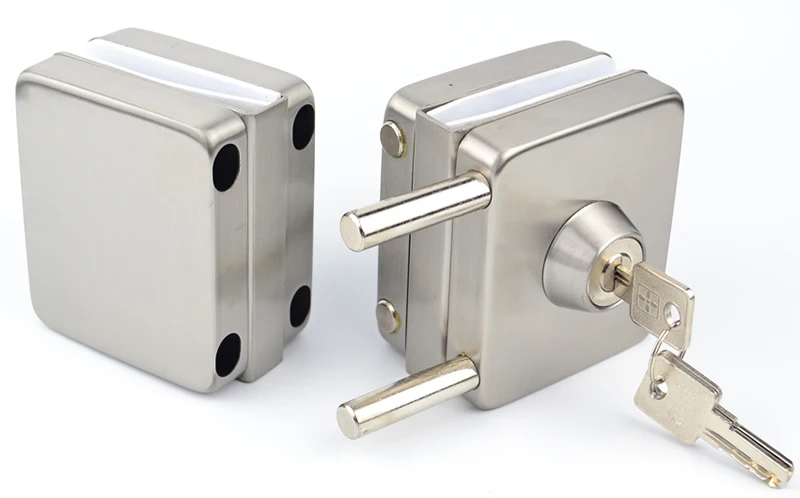 Квадратные толстые усиленные стеклянные двери sus304 из нержавеющей стали не нужно