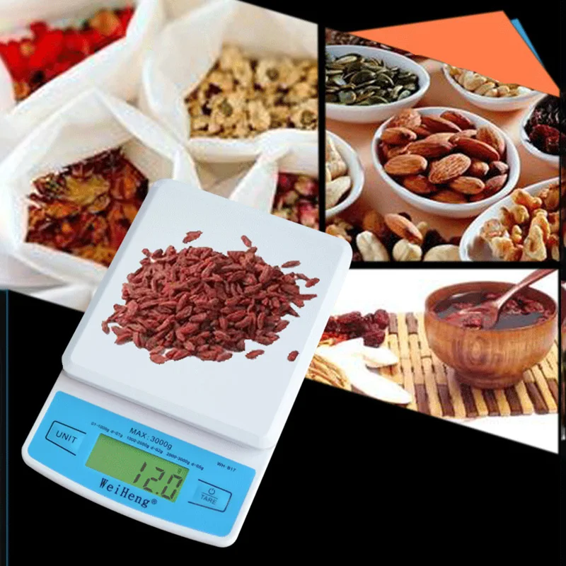 1Pcs 0.1g Digital Kitchen Scale Mini Pocket ultra-thin ultra precision Jewelry Electronic Balance Weight scale