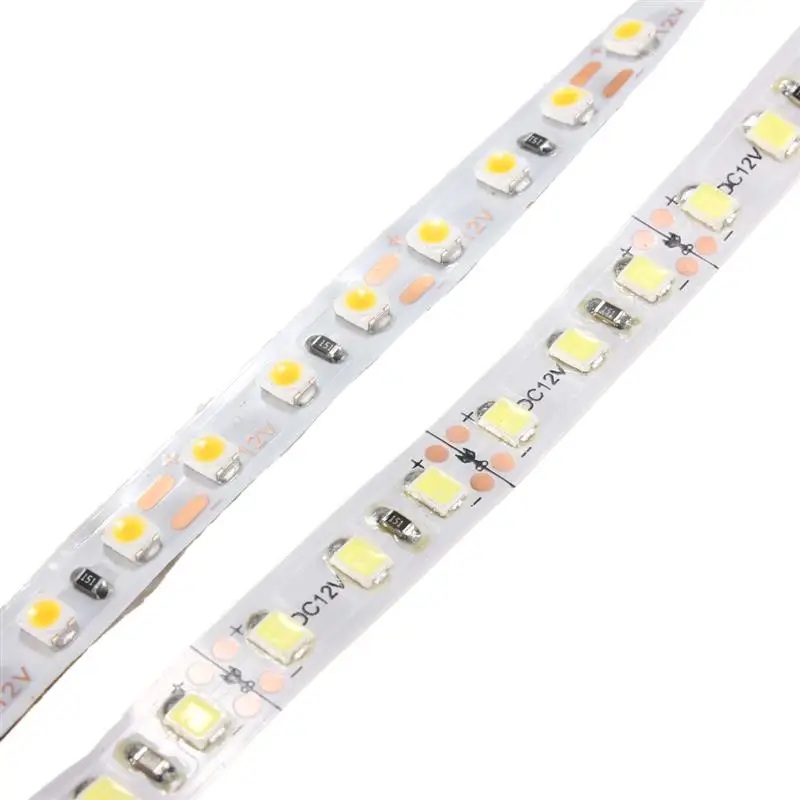 5 м водонепроницаемая светодиодная лента DC 12V 5050 RGB теплая белая синяя Красная