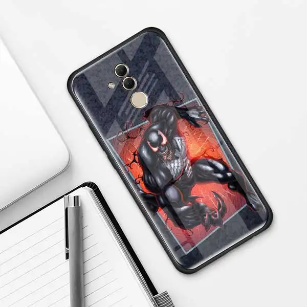 014 Чудо-яд, супергерой, чехол из закаленного стекла для huawei P30 Pro P10 P20 P30 Lite mate 10 20 Pro Honor 20 Pro 8X, чехол - Цвет: 014
