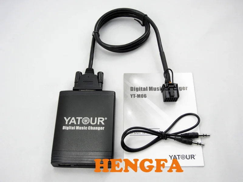 Yatour Автомобильный цифровой CD Музыка Changer USB MP3 AUX адаптер Интерфейс для Ford Focus MK1 Mondeo