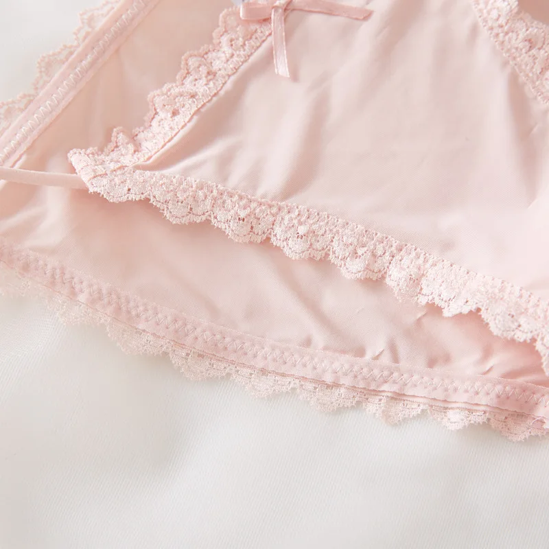 1 шт. модные высококачественные женские трусики шелковое нижнее белье с низкой