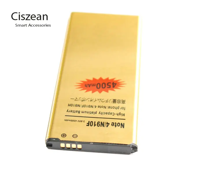 Аккумулятор и зарядное устройство для Samsung Galaxy Note IV 4 N910 N910F N910H N910S N910U N910L 4500 мАч |