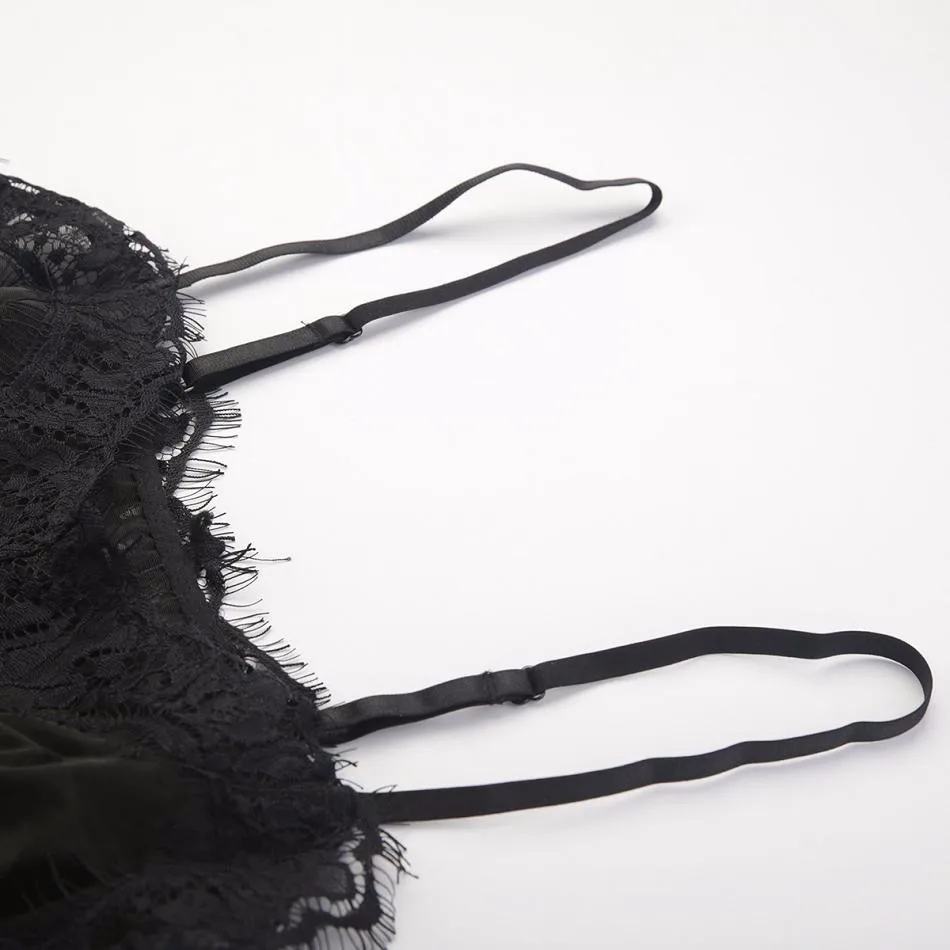 Missomo Femme, женские прозрачные сексуальные костюмы с кружевами, цельный комбинезон, боди, топ, боди размера плюс, комбинезон
