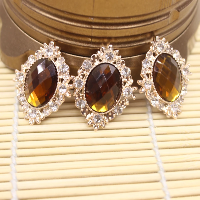 10 шт. 25 мм Стразы Кабошоны с плоской задней поверхностью Кристалл пуговицы для