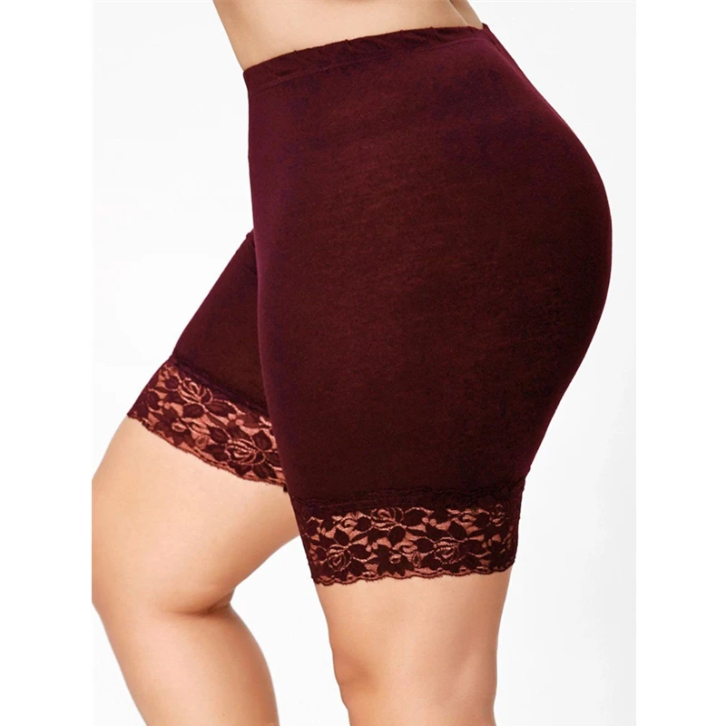 Большие размеры женские шорты на шнуровке повседневные эластичные XL 4XL|Женские