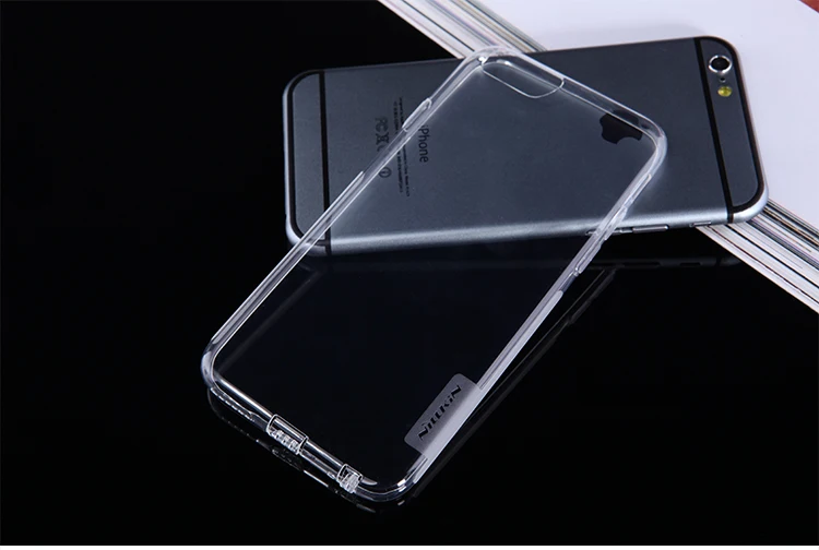 Чехол Nillkin из ТПУ для iPhone 6s 0 6 мм ультратонкие прозрачные чехлы телефона чехол