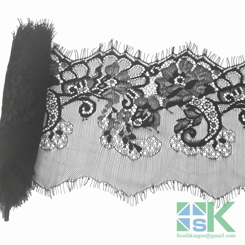 3 м/лот черно-белая сетчатая кружевная лента для шитья одежды тканевая аппликация