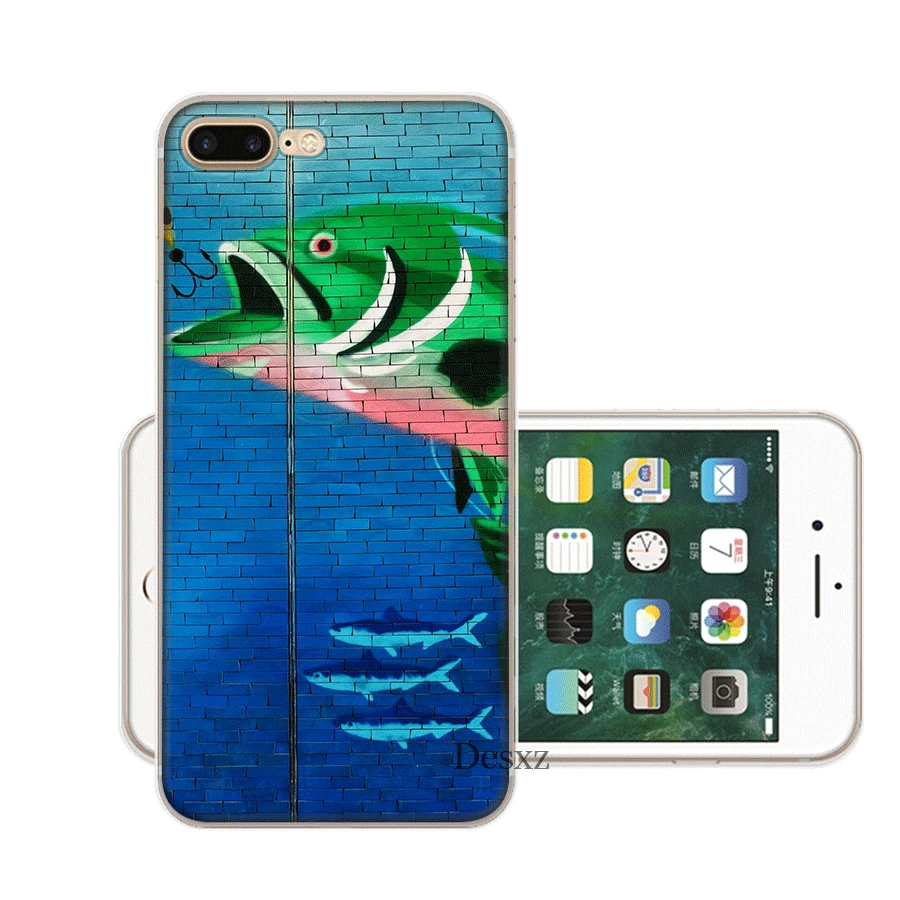 Чехол для мобильного телефона Desxz Fish iPhone 6 6s 7 8 Plus 11 Pro X XS Max 5 5S SE |