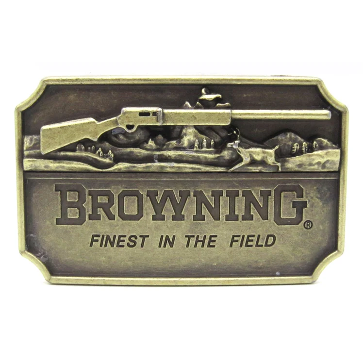 Прямоугольная коричневая охотничья лучшая в поле пряжка ремня|belt buckle hunting|browning belt