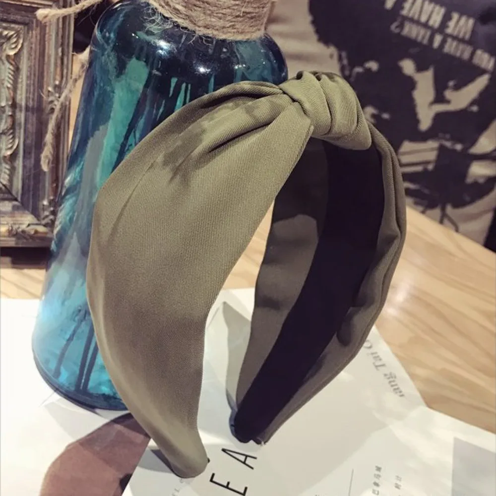 Новинка, классические аксессуары для волос, повязка для волос с большим бантом, Мягкая сетчатая повязка для волос для женщин и женщин, головной убор, повязка на голову для взрослых