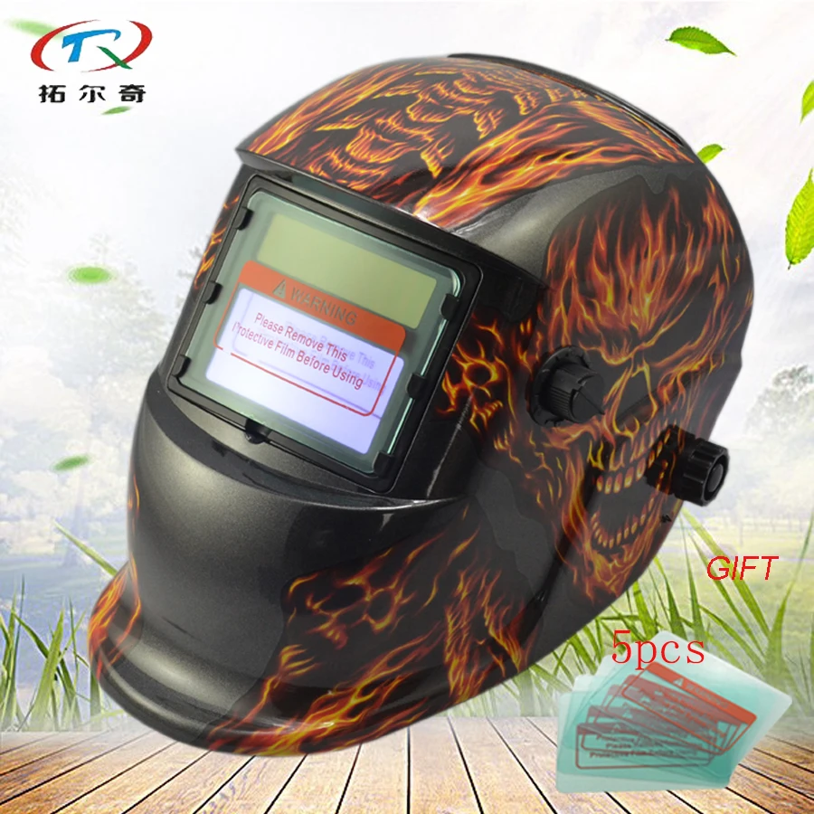 Сварочная маска автоматический шлем для сварки с автоматическим затемнением