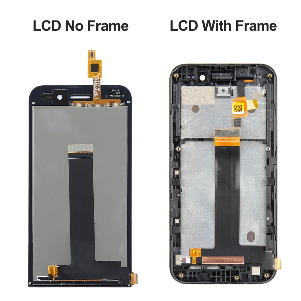 Для Asus Zenfone GO ZB452KG экран для X014D LCD Экран 4 5 полный сенсорный дигитайзер стекло в