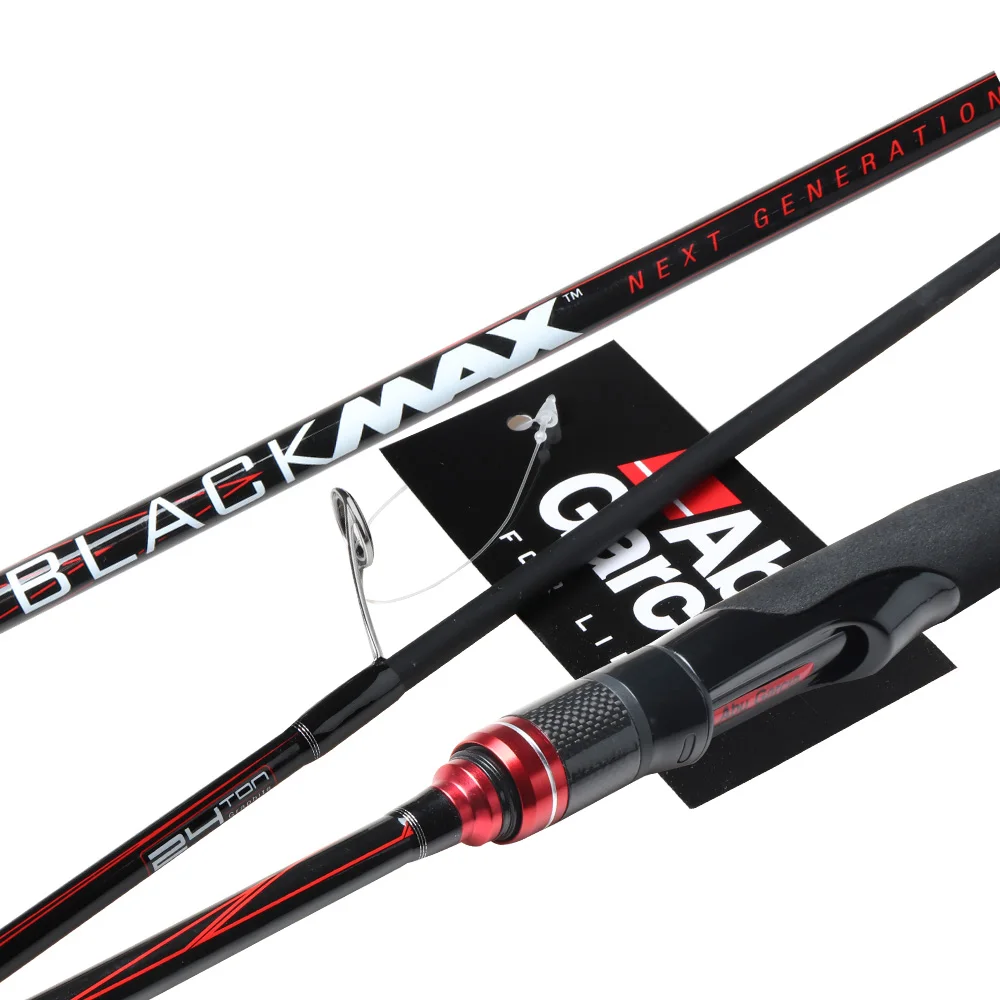 Abu Garcia, новинка, черная, Max, BMAX, приманка для приманки, удочка, 1,98 м, 2,13 м, 2,44 м, мл, М, MH, мощная, углеродная, спиннинговая, удочка