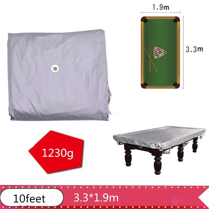 Чехол из ПВХ для настольного биллиарда 7/8/9/10/11 футов чехол и тенниса устойчивая к