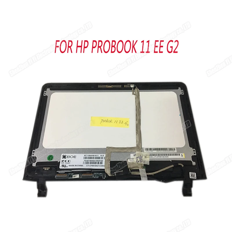 

For HP Probook 11 EE G2 11.6" HD LCD LED Touch Screen Assembly w/ Bezel New