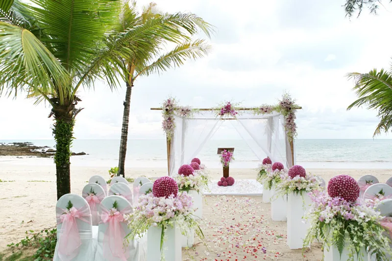 3D фрески на заказ 3d романтические тропики свадебные обои морской пальмы для