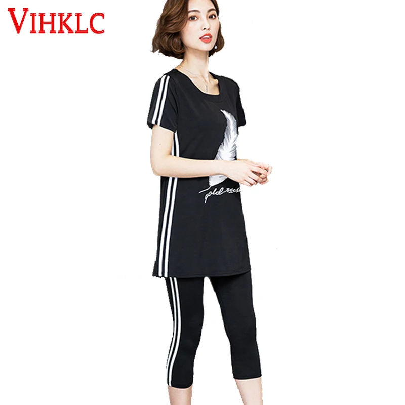 2017 лето осень Для женщин спортивные костюмы комплект 2 штуки (толстовка + штаны)