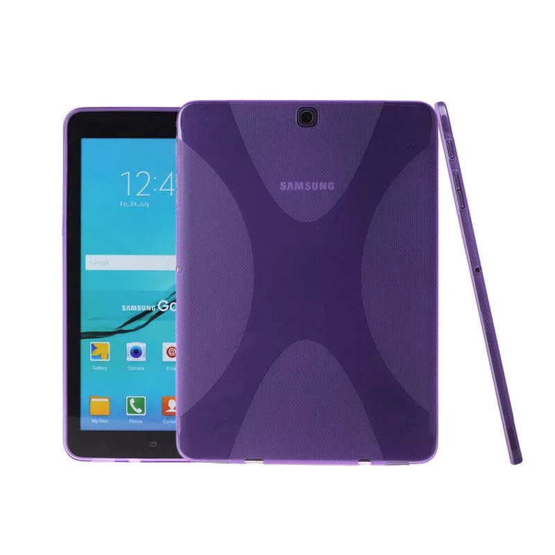 Матовый силиконовый защитный чехол X Line из ТПУ для планшета Samsung Galaxy Tab S2 9 7|s2 armband|s2