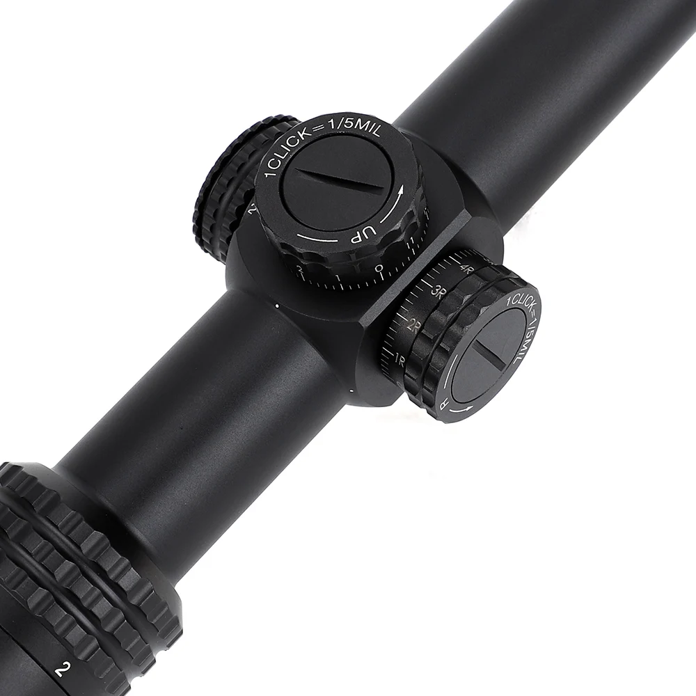 Ohhunt Guardian 1-6x24 IR охотничий оптический компактный прицел с выгравированным стеклом с красной подсветкой