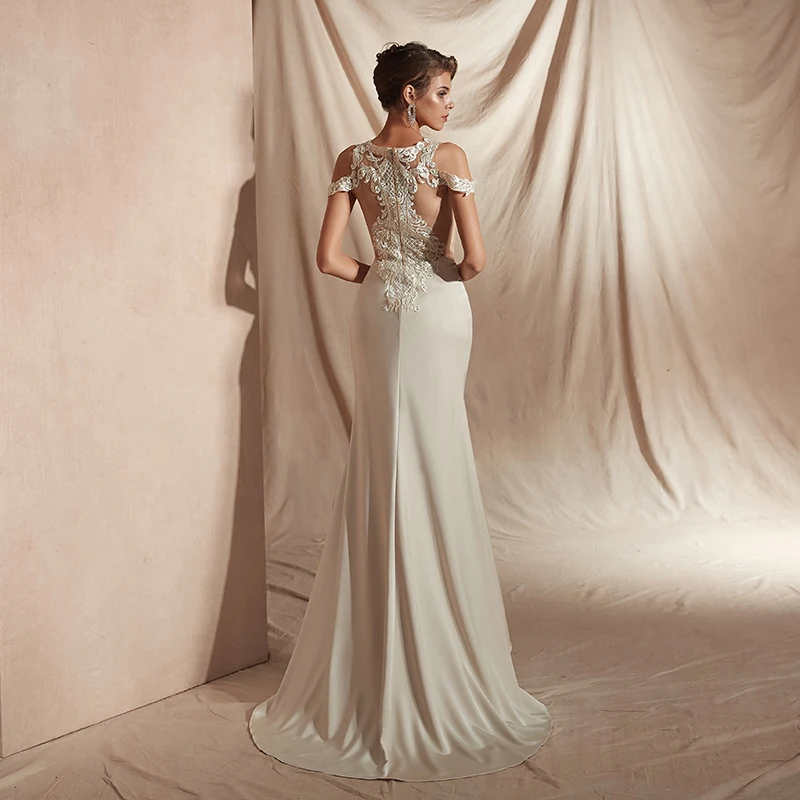 Forevergracedress реальные изображения аппликационные Свадебные платья 2019 сексуальные