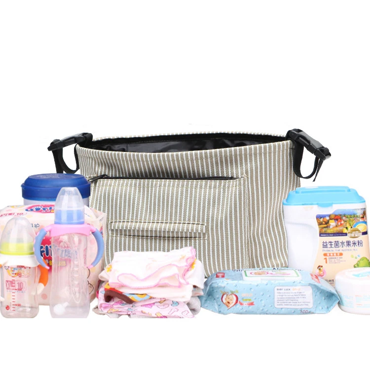 Multifunctional Diaper Bag Mummy Storage for Baby Stuff Collection Stroller Car Hanging Basket Organizer | Мать и ребенок