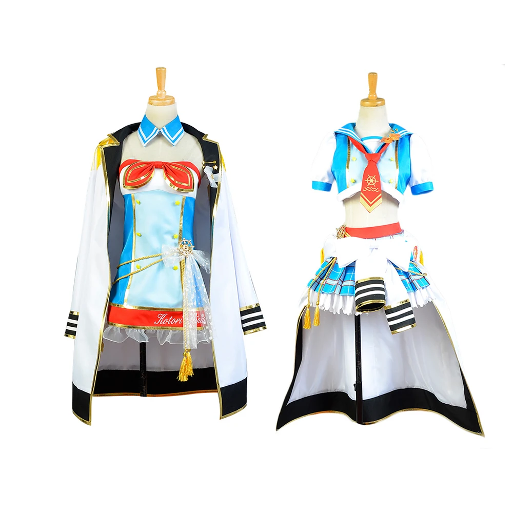 LoveLive моряк Kotori Minami маскарадный костюм Rin Hoshizora матросский для Хэллоуина