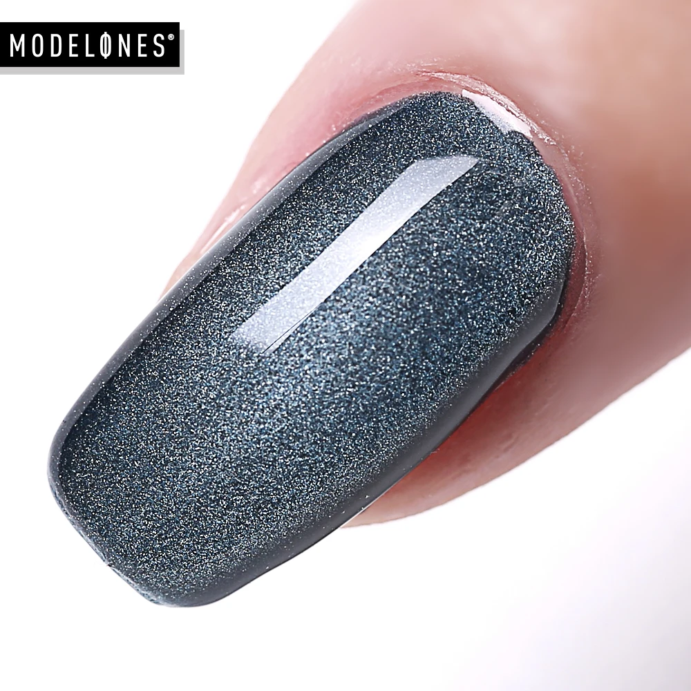 Широкий Гель лак для ногтей Modelones кошачий глаз гель дизайна отмачиваемый