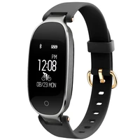 2018 new s3 casual fashion smart bracelet girl female woman heart rate monitoring exercise fitness waterproof camera video watch