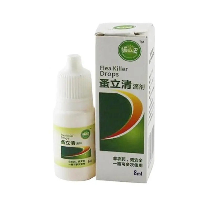 Спрей для собак и кошек жидкий инсектицид от блох 8 мл|Средство удаления пятен