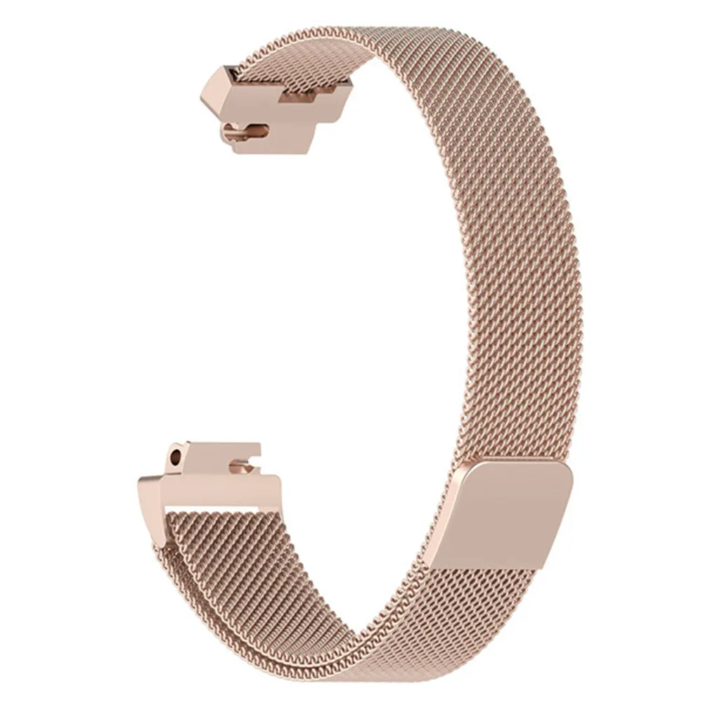 Ремешок для Fitbit Inspire HR Band Milanese Loop Магнитный нержавеющая сталь Замена для Fitbit Inspire умные аксессуары