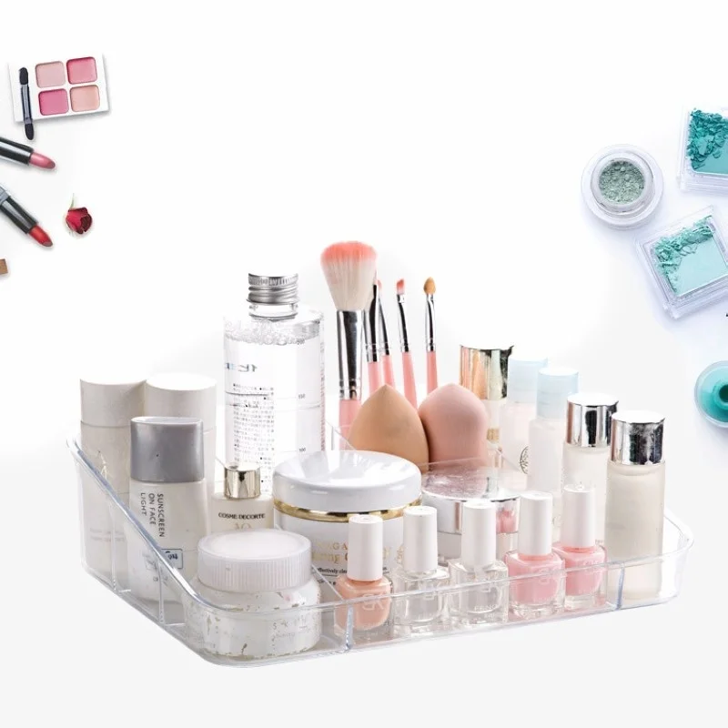 Прозрачный косметический Чехол органайзер для драгоценностей 1 шт.|Коробки и