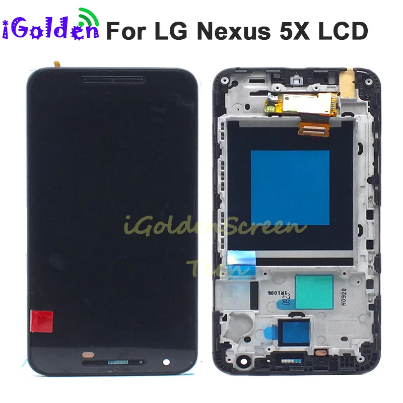 100% Tested For LG Nexus 5X LCD Display Touch Screen Digitizer Assembly With frame Replacement H790 H791 5.2&quot | Мобильные
