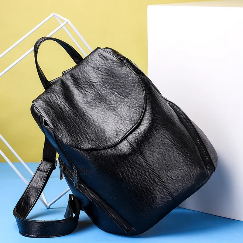 Рюкзак из искусственной кожи кошелек Mochila Mujer рюкзак легкая школьная сумка на