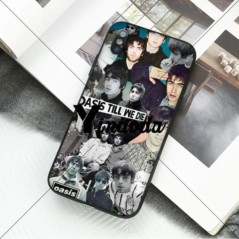 Yinuoda группы Oasis Liam Noel Galagher роскошный высокий протектор на конце чехол для Apple iPhone 8 7