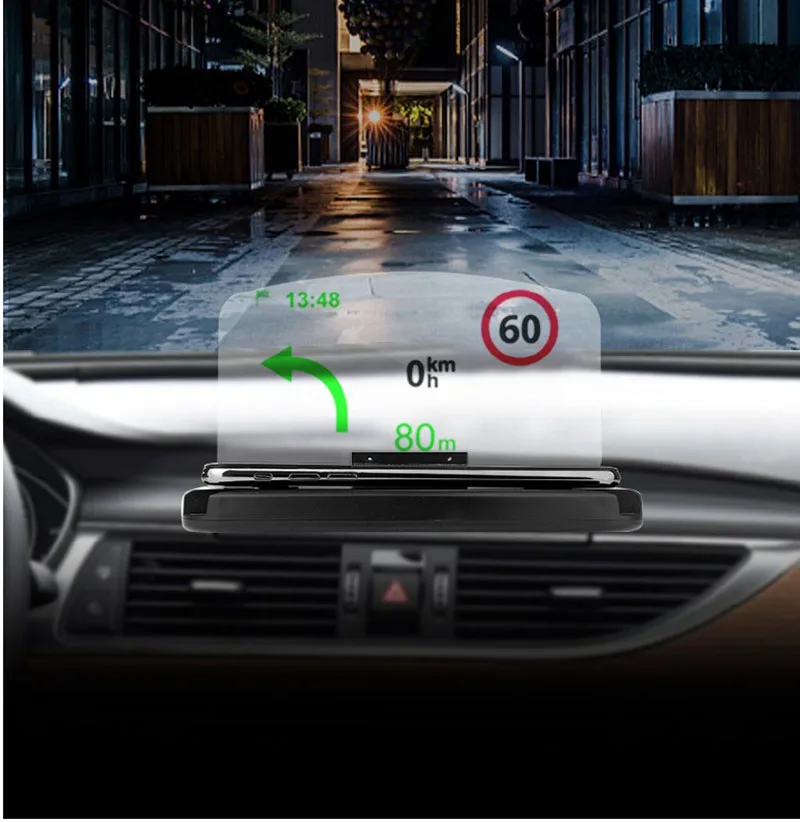 Suntaiho Универсальный Автомобильный HUD Дисплей проектор держатель Кронштейн для мобильного телефона дисплей gps навигация изображение отражатель