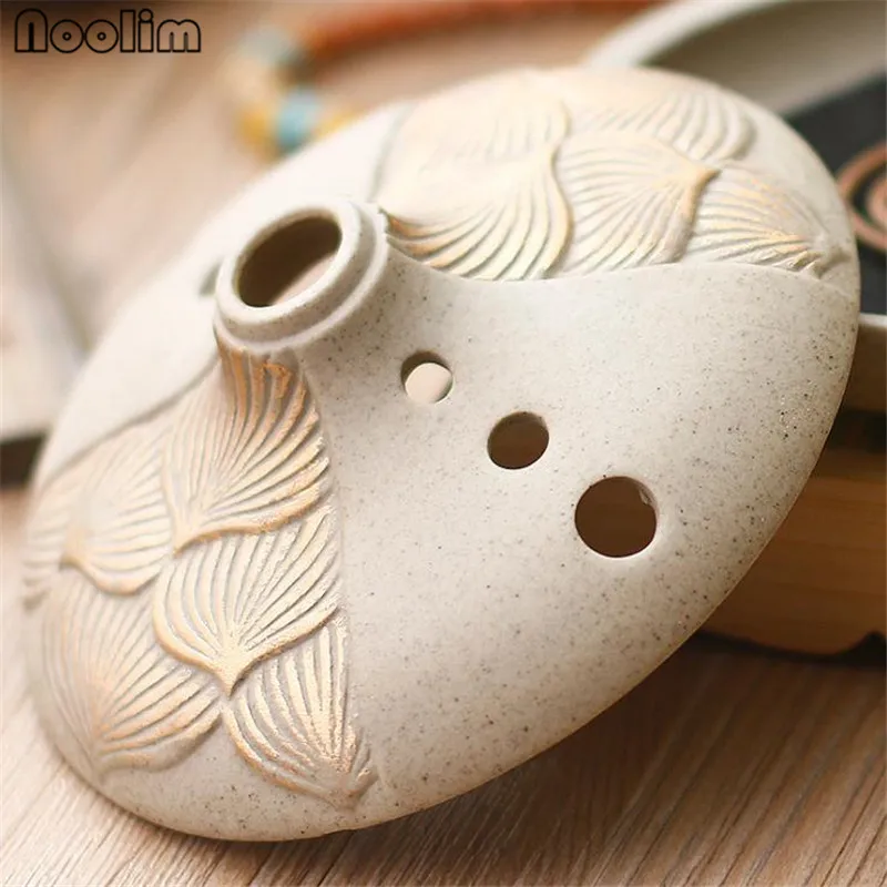 Античная фиолетовая глина дзен платье катушка для благовоний держатель домашний