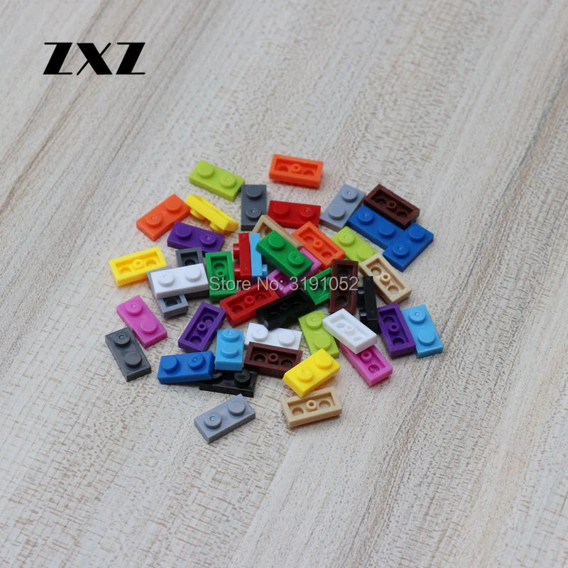 Обучающие игрушки для детей пластина 1x2 набор коротких пластиковых моделей