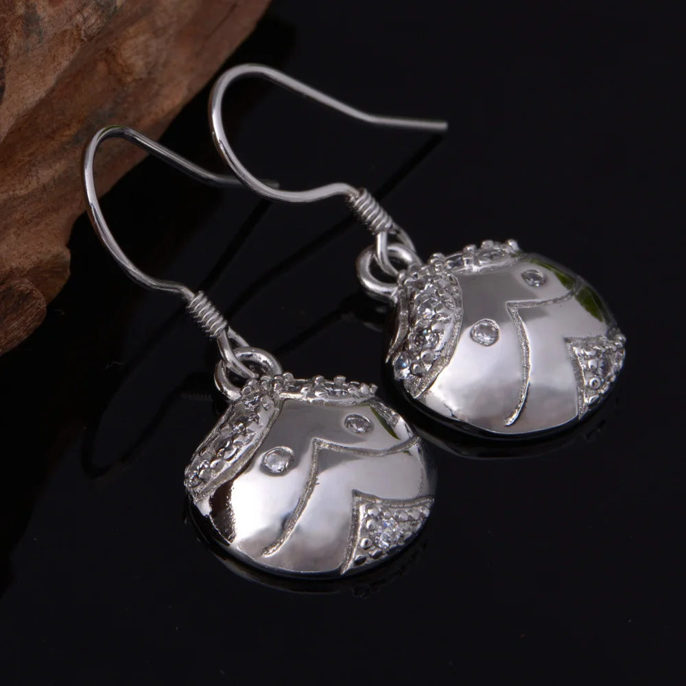 Элегантные модные серьги Vashiria Новое поступление позолоченные с фианитами