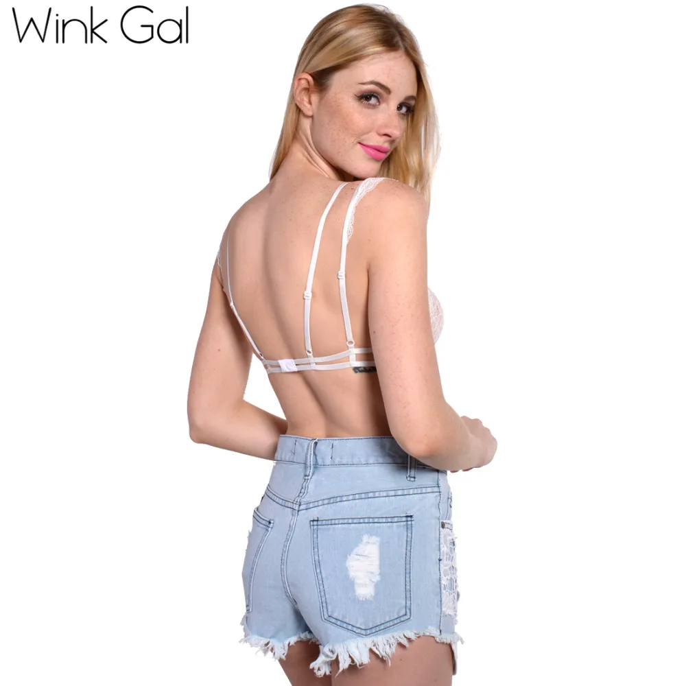 Wink Gal Дизайнер стиля Бюстгальтеры для женщин Strappy Bralette мастэктомия бюстгальтер