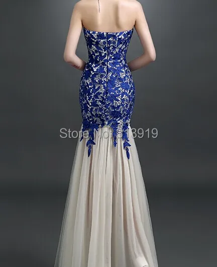 

free shipping strapless sweetheart lace mermaid fishtail prom dress 2017 new styles custom make size 0 or plus sizes dresses